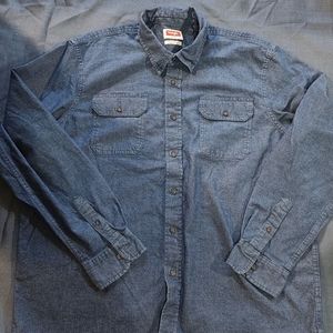 Wrangler Denim long sleeve shirt  men's XL
